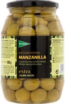 Aceitunas manzanilla enteras