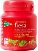Chicles sabor a fresa sin azúcares