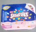 Mix-in Smarties con yogur de fresa
