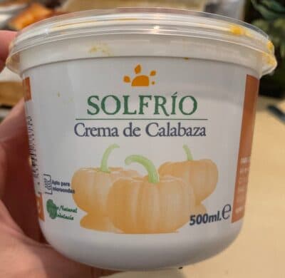 Crema de calabaza