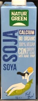 Bebida de soja con calcio vegetal