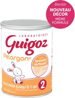 GUIGOZ PELARGON 2 Lait Infantile 2ème âge 780g