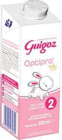 GUIGOZ OPTIPRO 2 Lait infantile 2ème âge Liquide 230ml dès 6 mois