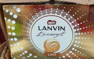 LANVIN Escargots lait 164g