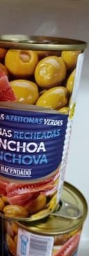 Aceitunas rellenas de anchoa
