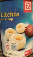 Litchis au sirop