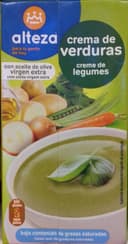 Crema de verduras