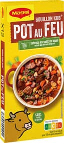 Bouillon kub pot au feu