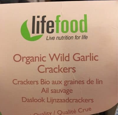 Crackers Crus Lin Ail Des Ours Lifefood