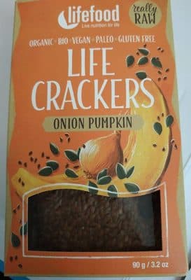 Life crackers onion pumpkin