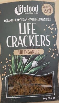 Life Crackers Wild Garlic