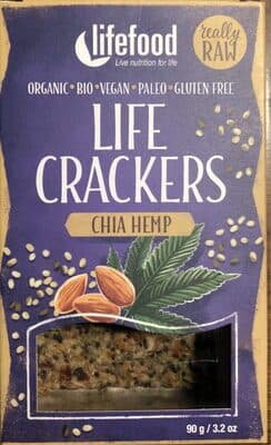 Crackers Crus Chanvre Chia
