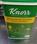 Bouillon de légumes