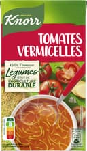 Soupe Tomates Méditerranéennes Vermicelles