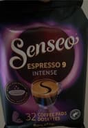 Café en dosettes Espresso intense 9