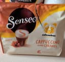 Dosettes de café cappuccino saveur caramel compatibles Senseo