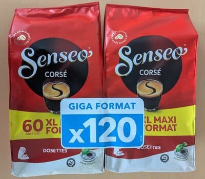 Senseo Corsé Giga Format x120