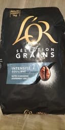 Café en grains aux notes d'amandes grillées Intensité 6