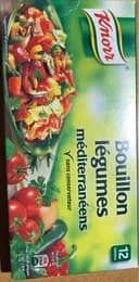 Bouillon de legumes Meditettanéen