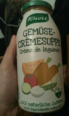 Gemüse - Crémesuppe (Crème de légumes)