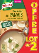 Knorr Riche en Légumes Soupe Liquide Douceur de Panais Brique Lot 2X1L