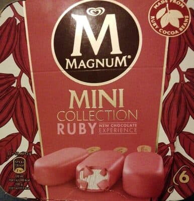 Magnum Glace Bâtonnet Mini Ruby 6x330ml