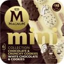 Magnum Glace Bâtonnet Mini Collection Cookie Mix 6x55ml