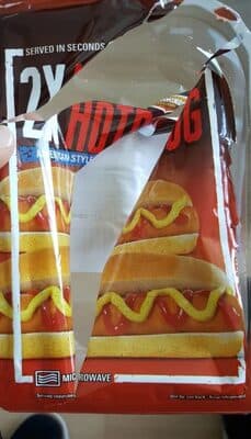2 hot dogs au fromage