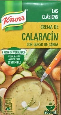 Crema de Calabacin