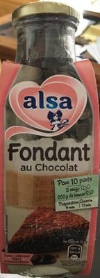 Préparation pour fondant au chocolat