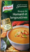 Bisque de Homard et Langoustines à la creme et au vin blanc