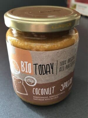 Bio today coconut spread