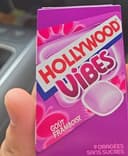 Chewing-gum goût framboise