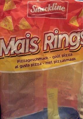 Snack Mais Rings goût pizza
