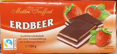 Erdbeer Zartbitterschokolade