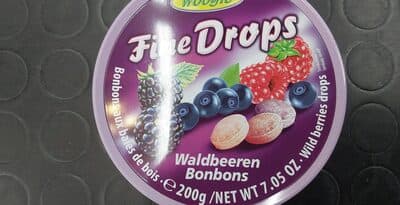 Bonbons aux fruits des bois