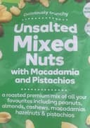 Unsalted mix nuts