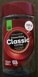 Freeze dried instant coffee