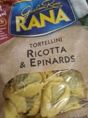 Tortellini ricotta et epinard
