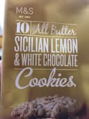 Cookies sicilian lemon & white chocolate