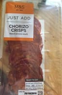 Chorizo crisps