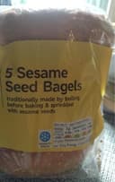 5 Sesame Seed Bagels