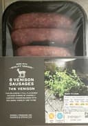 6 Venison Sausages 74% Venison