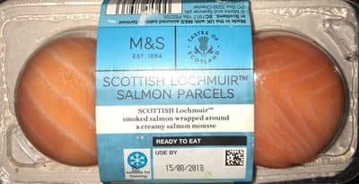 Ballotin de mousse au saumon d'Ecosse