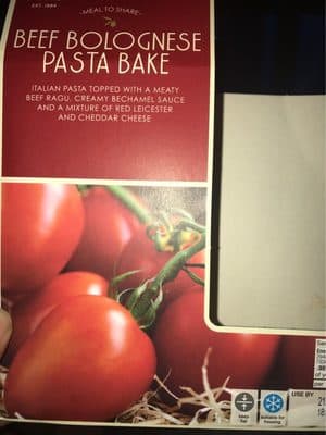 Beef Bolognese Pasta Bake