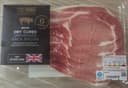 Dry cured unsmokes back bacon