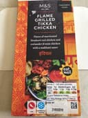 Flame grilled tikka chicken