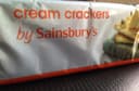 Cream crackers