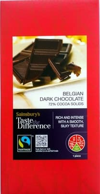 Belgian dark chocolate