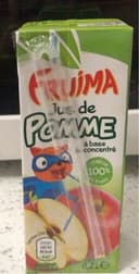 Jus de pomme a base de concentré